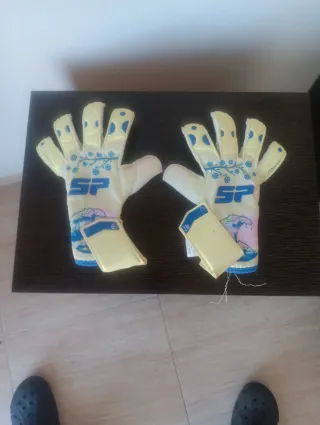 Guantes de portero SP amarillos