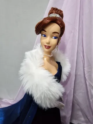 Bambola Anastasia 17 Disney Ooak Personalizzata