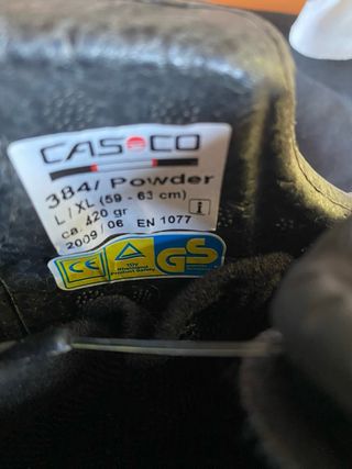 Casco esquí Casco con gafas