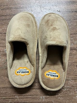 Zapatillas BIORELAX borreguito beige