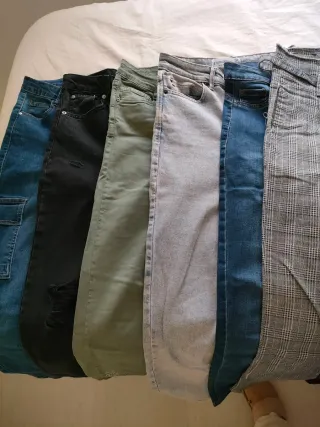Lote de pantalones varios colores