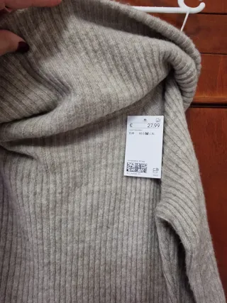 Vestido H&M Gris Talla M SIN USAR!!