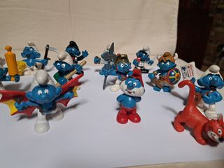 Lotto 14 Figure dei Puffi