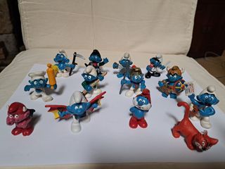 Lotto 14 Figure dei Puffi