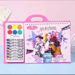 Set Dibujo KPop Demon Hunters Pinturas