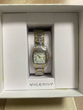 Reloj Viceroy bicolor nuevo de señora