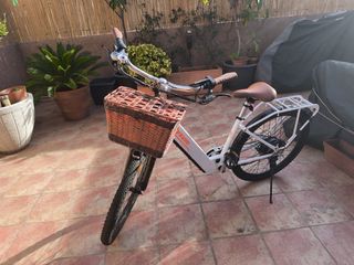 Bicicleta Eléctrica Cysum Cityrun Blanca