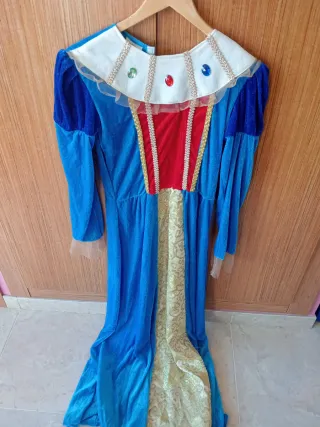 Disfraz Princesa Azul y Rojo