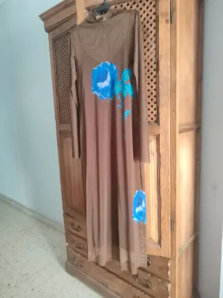 Vestido midi  estampado floral