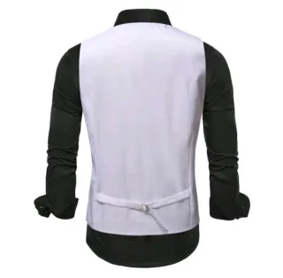 Chaleco y corbata Paisley