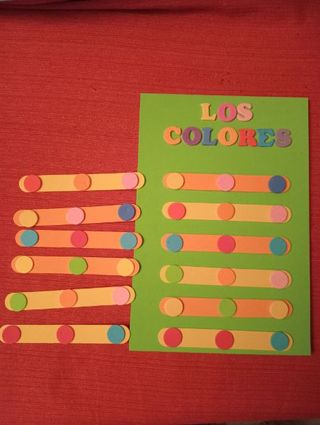 Juego didáctico Los Colores