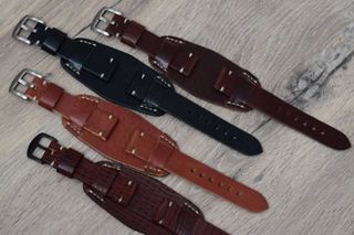 Correa de cuero artesanal 18-26mm