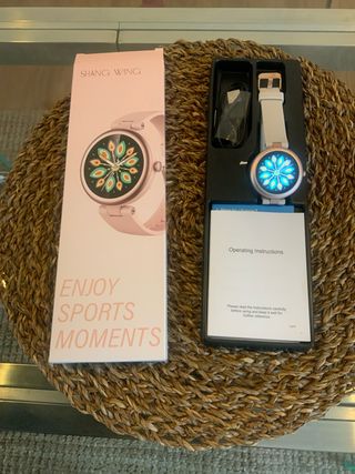 Reloj deportivo Shang Wing mujer oro rosa