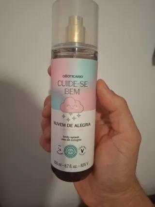Body Splash O Boticário Nuvem de Alegria