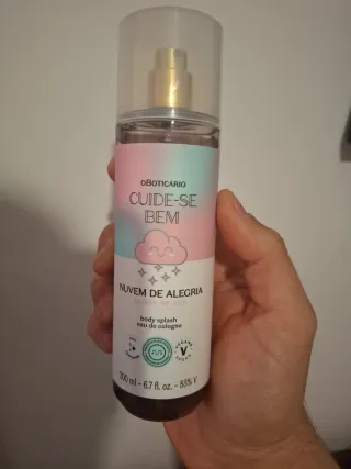 Body Splash O Boticário Nuvem de Alegria