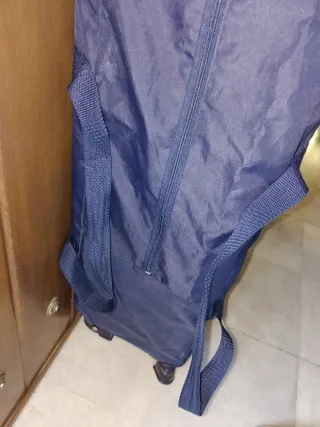 Cuna portátil con colchón y funda