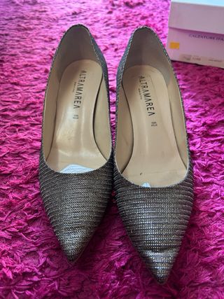 Decoltè tacco basso Altramarea tg 40