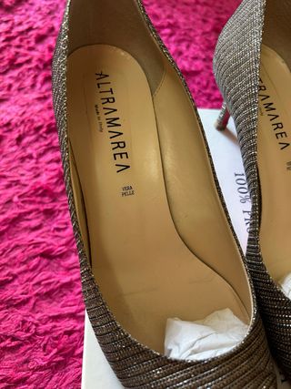 Decoltè tacco basso Altramarea tg 40