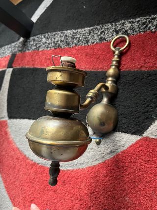 Aplique de pared vintage dorado