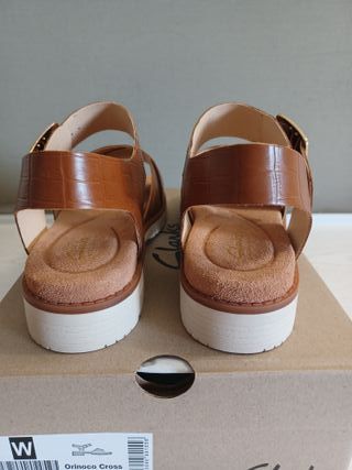 Sandalias Clarks Orinoco Cross Marrón T.39.5