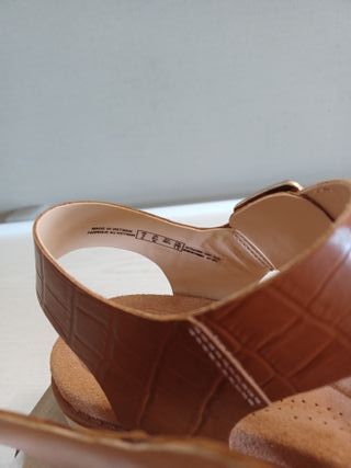 Sandalias Clarks Orinoco Cross Marrón T.39.5