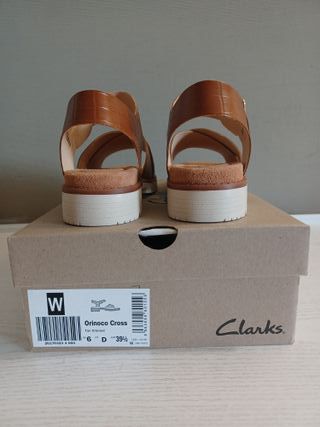Sandalias Clarks Orinoco Cross Marrón T.39.5