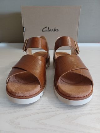 Sandalias Clarks Orinoco Cross Marrón T.39.5