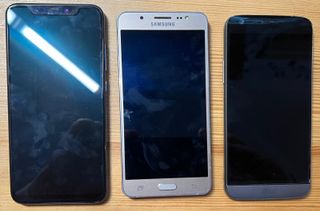 Lote Telefoni: Xiaomi Mi8, Samsung J5 e LG G5