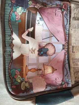 Mochila bolso infantil casual estampado piano