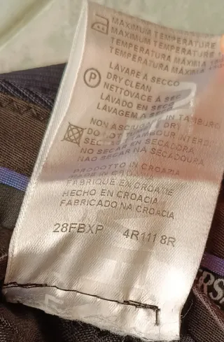 Versace Pantalone Lana Uomo