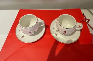 Easy Life Set 2 Tazzine Caffè Porcellana