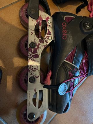 Patines en línea Oxelo + Casco y protecciones