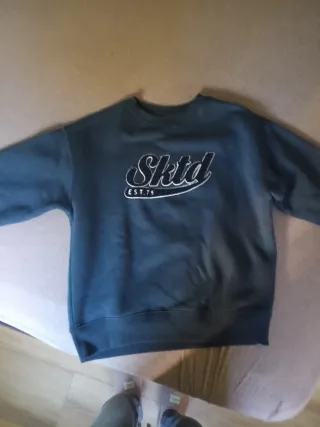 Sudadera infantil gris SKTD