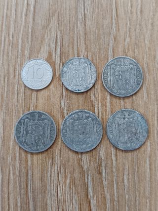 Lote monedas 5 y 10 céntimos