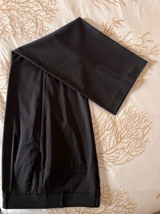 Pantalón sastre mujer Primark negro.
