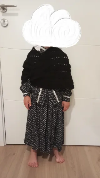 Traje de baserrita casera