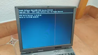 Portátil Retro Pentium III 850Mhz FUNCIONANDO OK