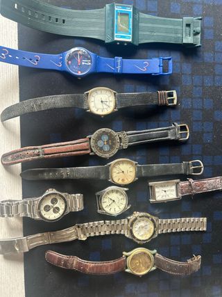 10 relojes de pulsera