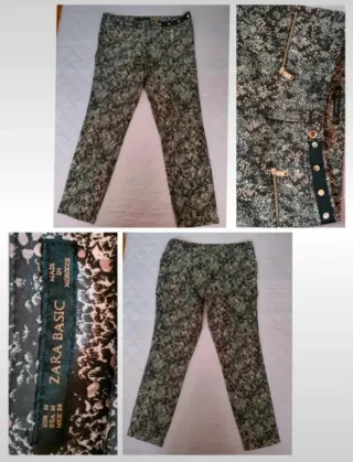 3 pantaloni Skinny 100% Cotone