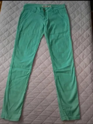 3 pantaloni Skinny 100% Cotone