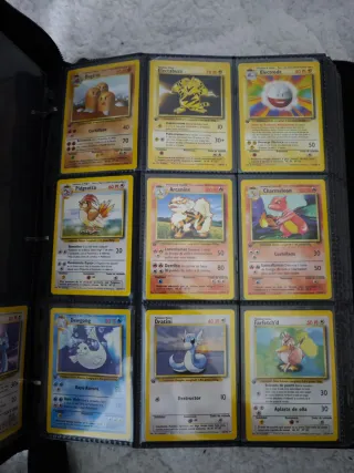 Cartas Pokémon TCG Base Set 1 Edición Español
