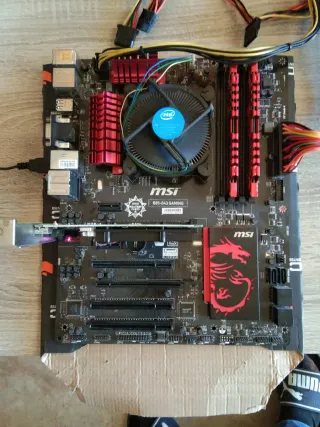 Placa Base MSI G43 GAMING + CPU i7-4770