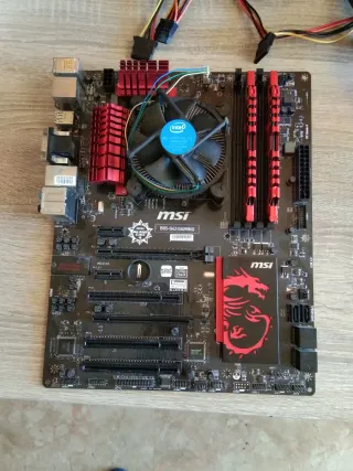 Placa Base MSI G43 GAMING + CPU i7-4770