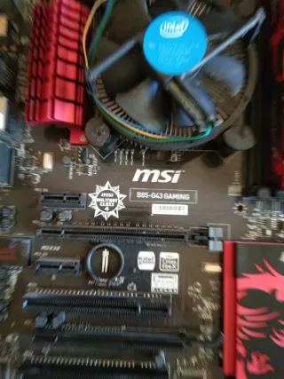 Placa Base MSI G43 GAMING + CPU i7-4770