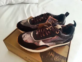 Zapatillas Anekke Talla 38 Marrones y Multicolor