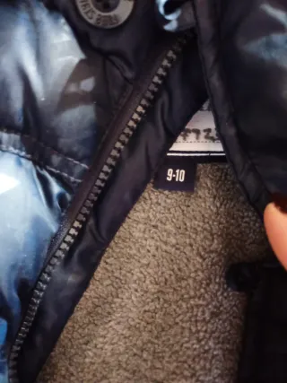 Giacchetta imbottita per bambini blu