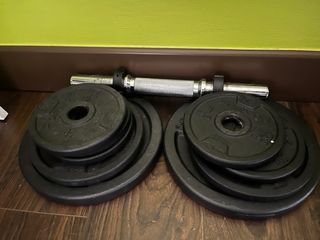 Juego de discos de pesas DOMYOS