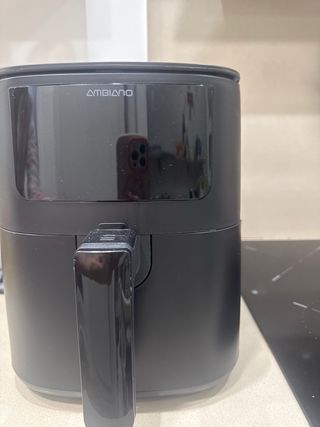 Freidora de aire Ambiano negra