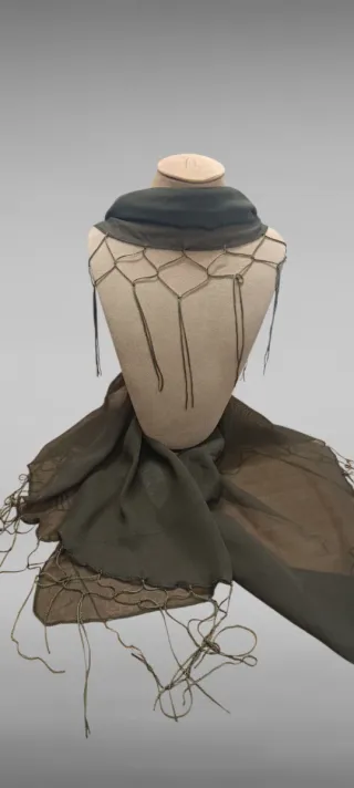 Pañuelo Hunkemöller verde oliva con detalles