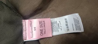 Pañuelo Hunkemöller verde oliva con detalles